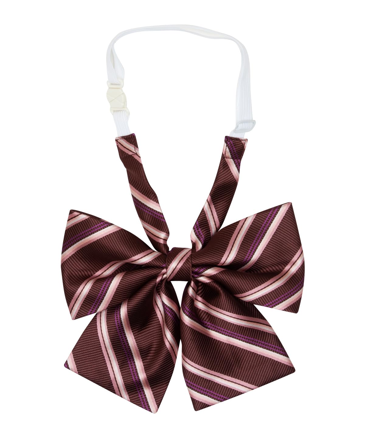 Школа Старшая Средняя Средняя Школа Поездки на работу в Популярный Вход Старшая Средняя Средняя Школа Форма Школа One One Touch Коричневый x Розовый Бесплатная [Konomi] Форма, Лента,